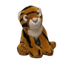 Vintage Animal Alley 10" Plush Sitting Tiger Cub Stuffed Animal Toy