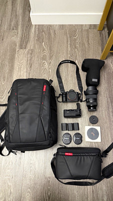 Sony a7 III Bundle - Sigma 24-70mm f/2.8, Battery Grip, OneMo 2 Bag 
