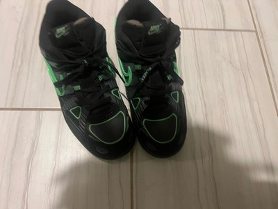 Nike Dunks Off-White Rubber Size 9.5 Black/Green