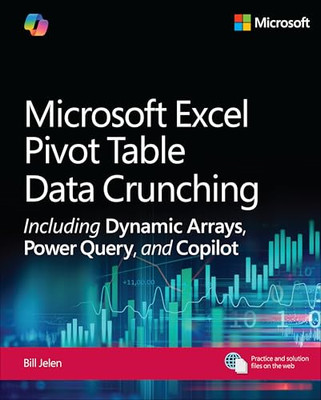Microsoft Excel Pivot Table  Data Crunching Including   - Paperback NEW Jelen, B