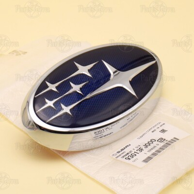 Genuine Subaru CROSSTREK IMPREZA Front Grille Six Star Blue Logo