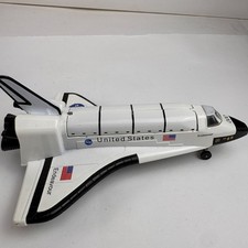 Vtg NASA Space Shuttle Endeavour PMT Holdings Action Figure Toy Airplane Model