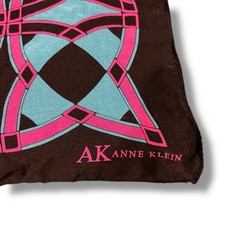 Anne Klein Black, Pink  Teal Scarf