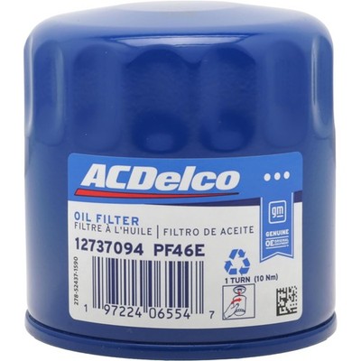 ACDelco GM Original Equipment PF46E (12737094) Oil Filter 