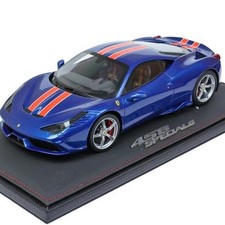 Bbr Models 1/18 Scale Ferrari 458 Speciale Azzurro California P1868Bcal