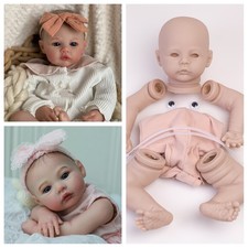Realistic Reborn Baby Doll Kits Vinyl Silicone DIY Unpainted Newborn Baby Kits