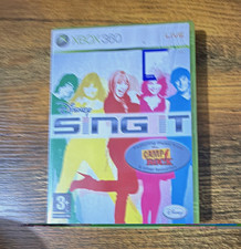 Disney Sing It Microsoft Xbox 360 PAL PEGI 3 Karaoke Music & Dance Manual