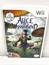 Alice In Wonderland Nintendo Wii 2010 Original Case & Artwork VGUC Complete