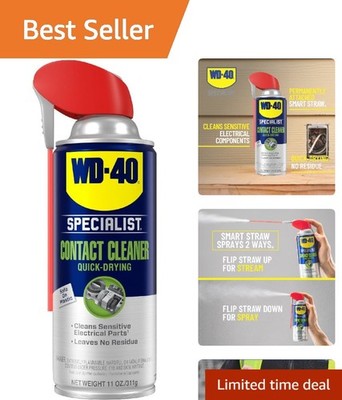Professional Contact Cleaner Spray 11 oz Fast Dry Residue Free Electronics