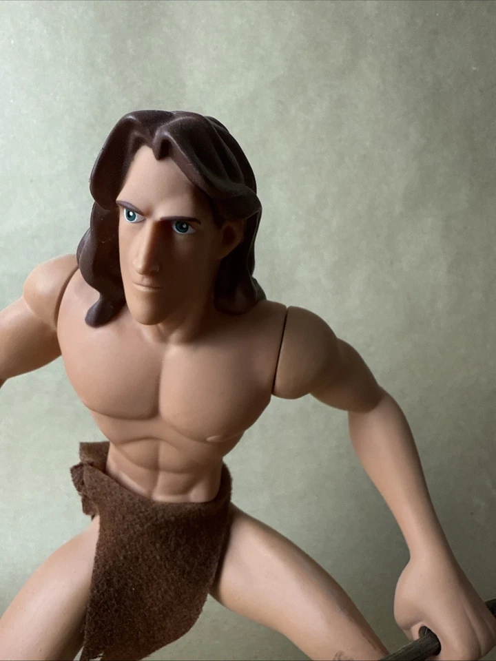 Vintage 1999 Mattel Disney Rad Repeatin' TARZAN Action Figure RARE BANNED Toy - Image 2 of 4