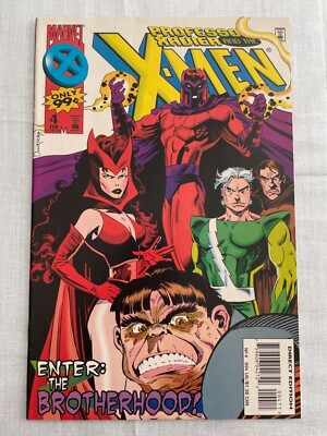 Professor Xavier and the X-Men #4 (Marvel, 1996) NM Flipbook w/ Over the Edge #4