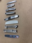 Model Car Bumper and Grille Lot 9 Pc LOT Custom Chevelle Corvette Chrome Tube  — photo 2