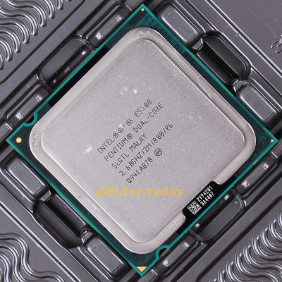Original Intel Pentium E5300 2.6 GHz Dual-Core (BX80571E5300) Processor ...