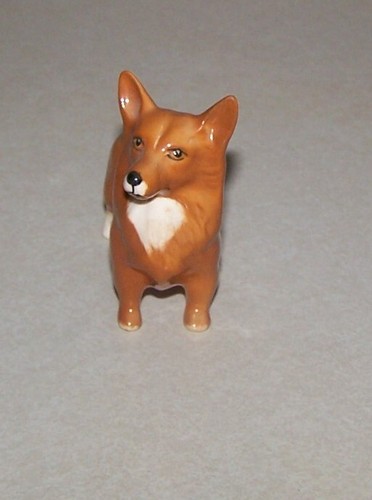 Beswick Pembroke Welsh Corgi rotbraun Hund 3" Porzellan Keramik Figur England - Bild 2 von 9