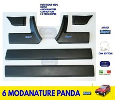 Modanature per Vecchia Panda Young Plastiche Laterali paraurti paracolpi Fasce