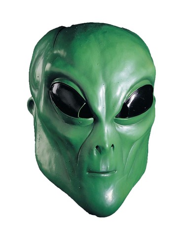 Green Alien Mask