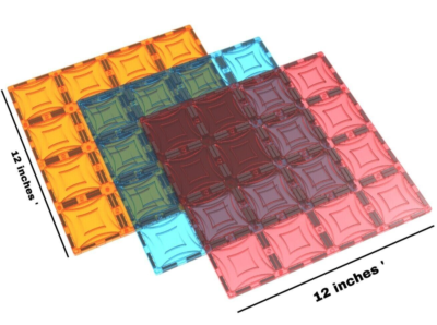 Condis Costruzioni Magnetiche Bambini 95 Pezzi, Giochi Magnetici