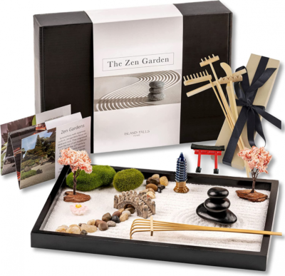 【超希少・新品】ジョーズ 50周年記念 ZEN GARDEN SET Island Falls Home Zen Garden Kit 11x8 inch Beautiful Premium