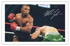 MIKE TYSON Signed Autograph PHOTO Fan Gift Signature Print BOXING Boxer