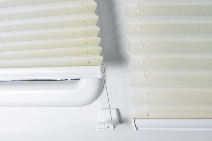 Yachtfenster Bootsfenster Plissee Jalousie Faltrollo Pleated Shade