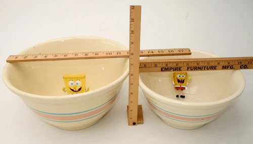 $$DROPPED! McCoy Ovenware 10 AND 12-inch Bowls