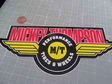 MT WHEELS AND TIRES Sticker / Decal  ORIGINAL OLD STOCK PERFORMANCE