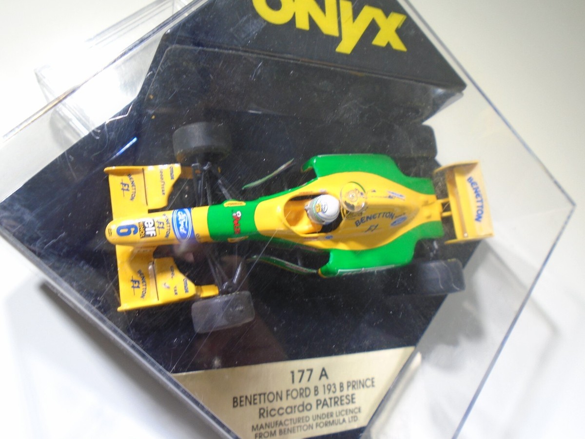 ONYX Formula-1 Car 177A Benetton Ford B193 B Prince Ricardo Patrese #6 1:43  1993
