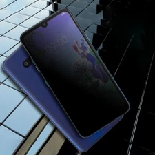 Privacy Matte Tempered Glass Full Screen Protector For LG W30 K50s Q60 X12 Max