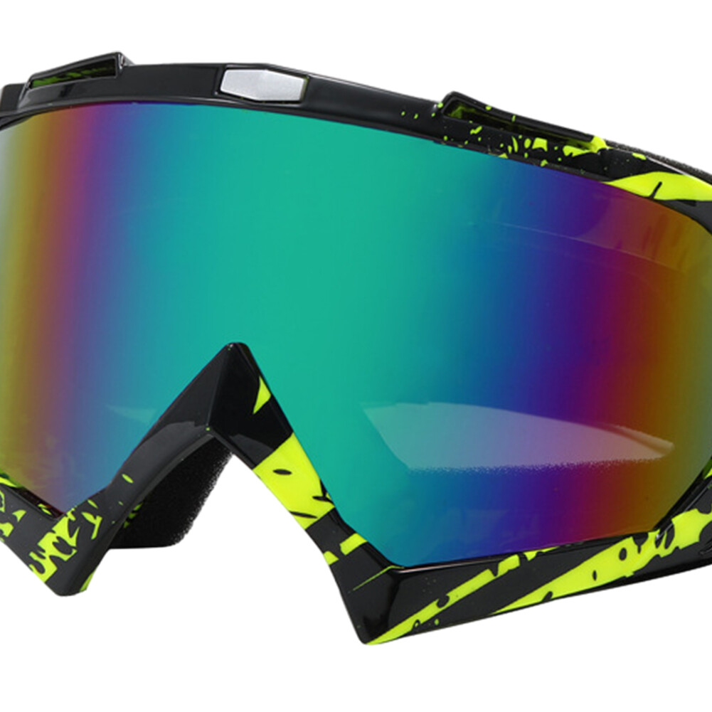 Ski Goggles Ski Snowboard Goggles Windproof Goggle Green Spot Frame ski-goggles-ski-snowboard-goggles-windproof-goggle-green-spot-frame
