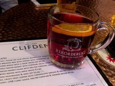 REKORDERLIG GLASS MUG HALF PINT TOUGHENED BY UTOPIA CE STAMPED  Free Shipping UK