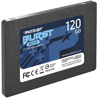 Patriot Burst Elite 120 GB, SSD, schwarz