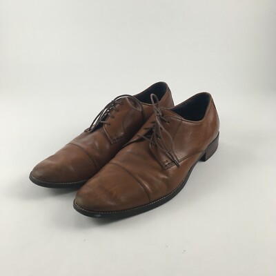 Cole Haan Men\'s 12M Lenox Hill Brown Leather Cap-toe Oxford Dress Shoes C11632 $_12.JPG?set_id=880000500F main image 4