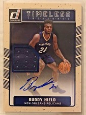 Buddy Hield 2016-17 Donruss Timeless Treasures Jersey RC Autograph Auto #'d 1/99