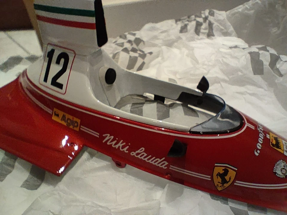 EXOTO FERRARI 312T N.12 VINCITORE G.P. STATI UNITI 1975 Niki Lauda RIF.97052 - Immagine 4 di 4
