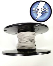 AUTOMOTIVE WIRE 18 AWG HIGH TEMP GXL STRANDED WIRE GREY 100 FT ON A SPOOL USA