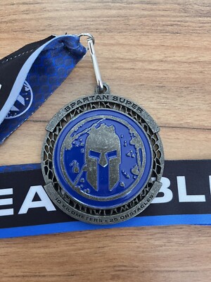 2024 Spartan Race Super Finisher Medal 10k