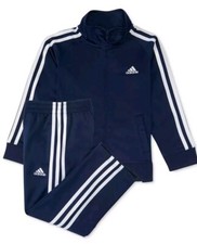 Adidas 2 Pc Baby Track Suit Jogger Set Jacket Pants 12 Mo Navy Blue NEW Sports