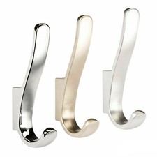 Kleiderhaken Nina Garderobe Wandhaken Mantelhaken Doppelhaken Ablage Huthaken