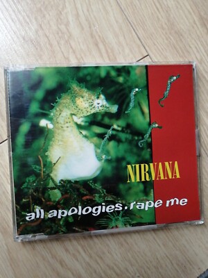 NIRVANA - ALL APOLOGIES -   3 TRK CD Single 
