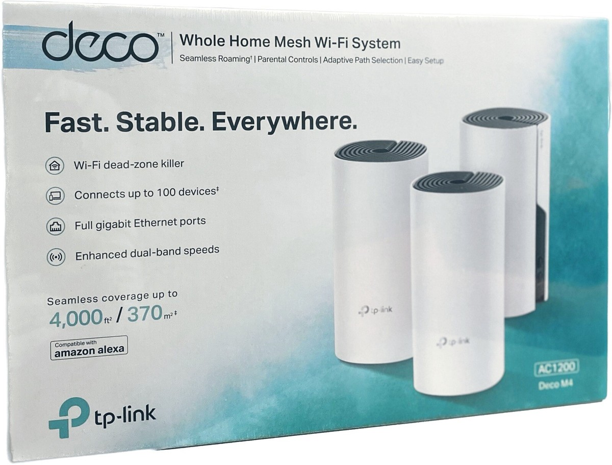 TP-link deco mesh wifi system deco M4 | eBay
