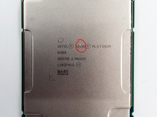 Processore CPU Intel Xeon Platinum 8380 SRKHR 2,30 GHz 40 core (GRADO B) - Foto 3 di 4