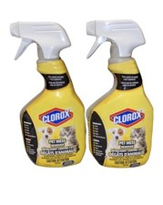 Clorox PET MESS REMOVER For Urine, Stains And Odors 709ml/24oz - Lot Of 2