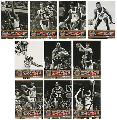 2011-12 Hoops Hall of Fame Heroes 20 Cards Complete Set Magic Johnson Larry Bird