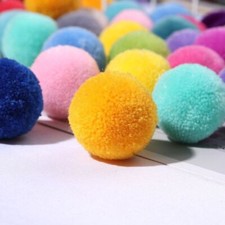 Palline Pompon Colorate 10 Mm – Set 1000 Pezzi In Silicone Per DIY E Decorazioni Creative