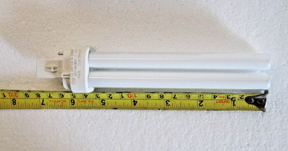 Philips PL-C 26W/841/2P 26W 2 Pin G24d-3 CFL Bulb Double Tube Fluorescent Lamp - Image 3 of 4