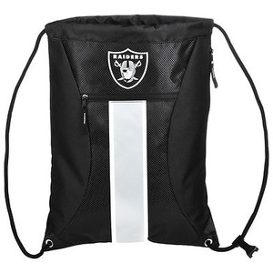 raiders drawstring backpack