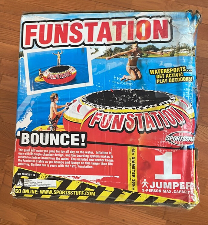 WOW Sports 385310114 Floating Trampoline by Fun Station