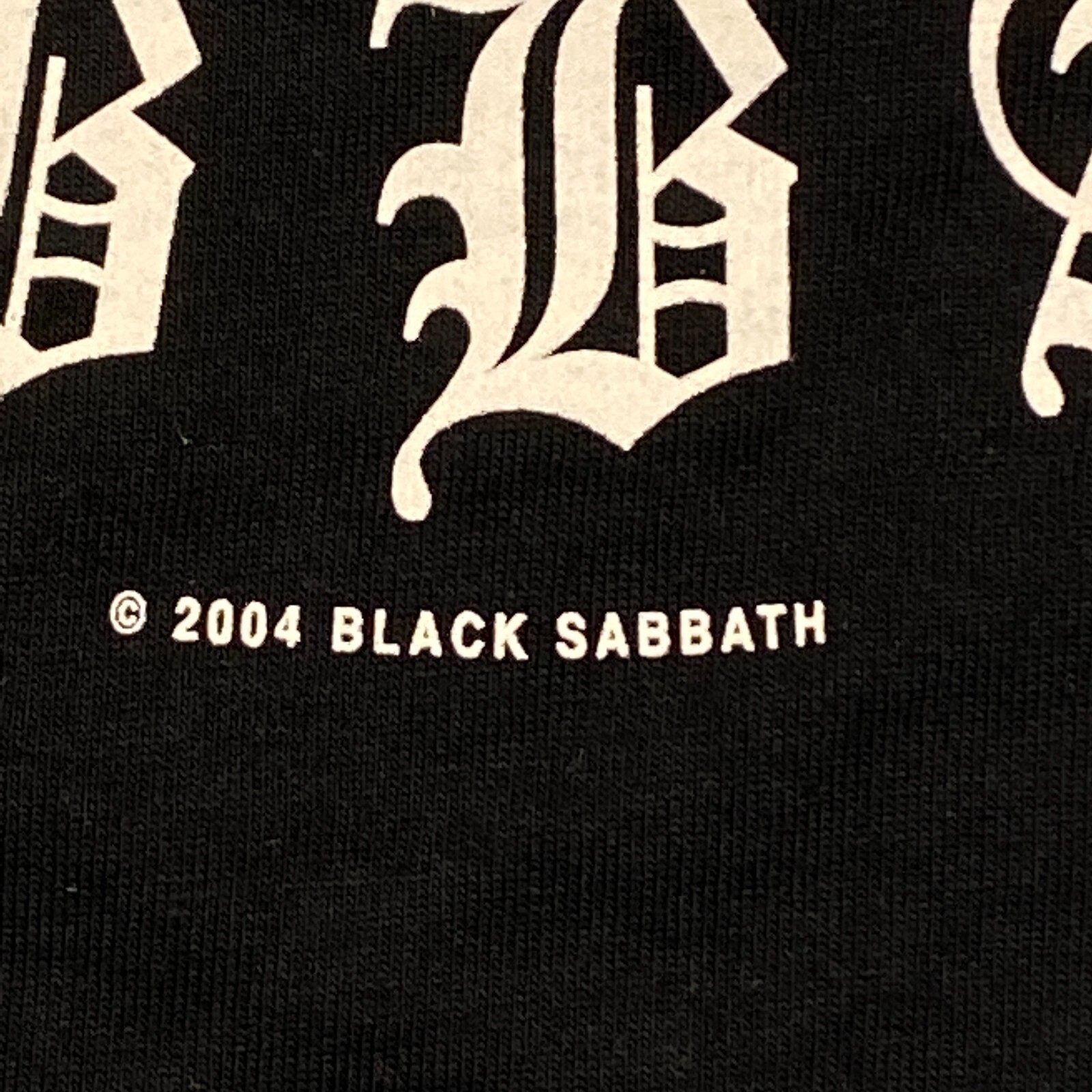 Men's Black Sabbath Devil Logo 2004 Tee Fruit Of Th… Gem