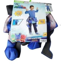 PJ Masks Catboy Halloween Costume Toddler OSFM New Disguise Cat Stripe Blue