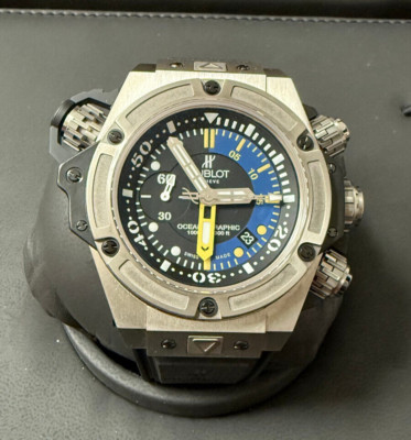 Hublot Big Bang King Power Oceanographic 1000 Titanium Diving 48MM Automatic